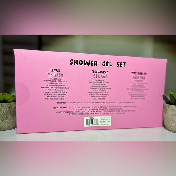 SHOWER GEL SET FRUIT SCENTED - Picture 2 of 3